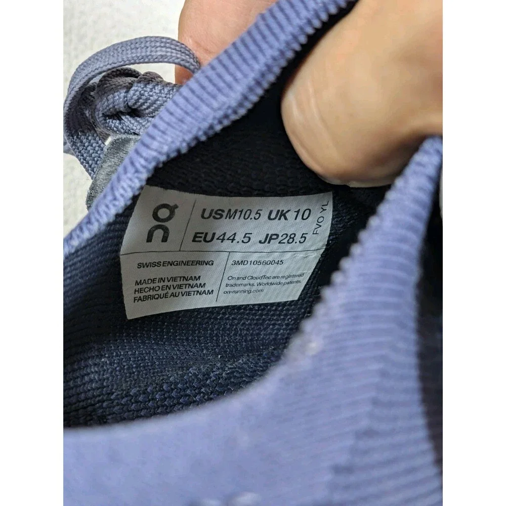 On Cloud Cloudswift 3 Denim Midnight Navy Blue Running Shoes Men Sz 10.5